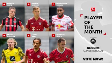 FIFA 22: Nominaciones POTM de septiembre de la Bundesliga