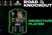 FIFA 22: Objetivos de Max Kruse RTTK - Requisitos para canjear la tarjeta Road To The Knockouts