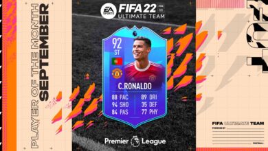 FIFA 22: SBC Cristiano Ronaldo POTM Septiembre Premier League - Requisitos y soluciones