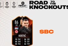 FIFA 22: SBC Filip Kostic RTTK - Soluciones para canjear la tarjeta Road To The knockouts