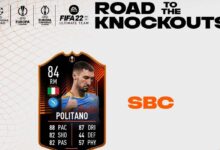 FIFA 22: SBC Matteo Politano RTTK - Soluciones para canjear la tarjeta Road To The knockouts