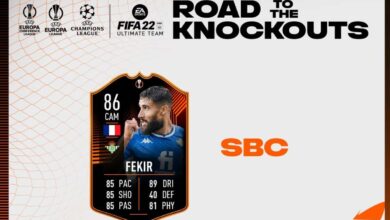 FIFA 22: SBC Nabil Fekir RTTK - Soluciones para canjear la tarjeta Road To The knockouts