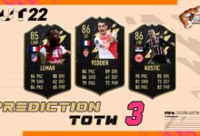 FIFA 22: TOTW 3 - Predicción del nuevo equipo de la semana