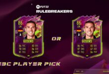 FIFA 22: SBC Robin Gosens Rulebreakers - Soluciones para canjear la tarjeta de Halloween