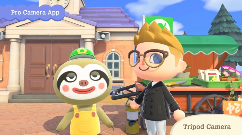 La aplicación Pro Camera te ofrece más opciones en Animal Crossing New Horizons 2.0