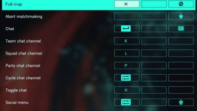 Combinaciones de teclas y controles de teclado de Battlefield 2042