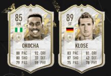 FIFA 22: DCP Icon Mid de Klose y Baby de Okocha disponibles