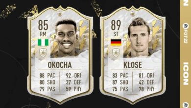 FIFA 22: DCP Icon Mid de Klose y Baby de Okocha disponibles