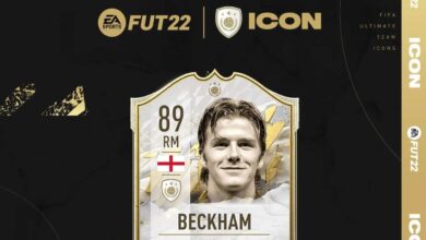 FIFA 22: David Beckham SBC Icon Mid está disponible