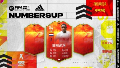 FIFA 22: Goles Steven Bergwijn NumbersUp - Requisitos para canjear la tarjeta Adidas
