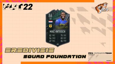 FIFA 22: Goles de Calvin Mac Intosch - Requisitos básicos de la Eredivisie Squad