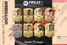 FIFA 22: Nominaciones POTM de octubre de la Premier League