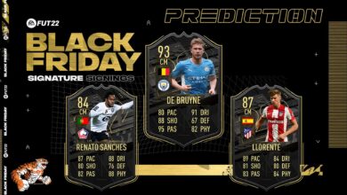 FIFA 22: Prediction Signature Signings - Le carte del Black Friday