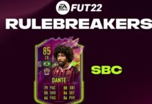 FIFA 22: SBC Dante Rulebreakers - Soluciones para canjear la tarjeta de Halloween