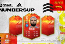 FIFA 22: SBC Lorenzo Insigne NumbersUp - Soluciones para canjear la tarjeta Adidas