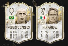 FIFA 22: los DCP Icon Mid de Roberto Carlos y Hernández están disponibles