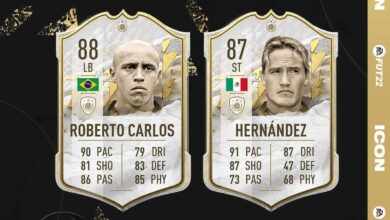 FIFA 22: los DCP Icon Mid de Roberto Carlos y Hernández están disponibles