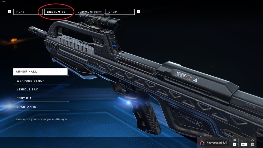 cómo personalizar la armadura en Halo Infinite