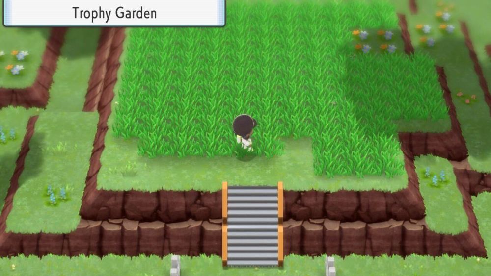 Jardín de trofeos Pokémon Mansion