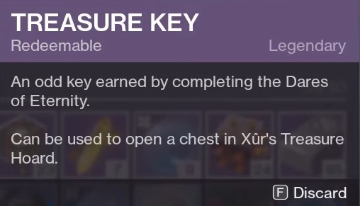 cómo conseguir la llave del tesoro xur en destiny 2
