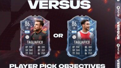 FIFA 22: Nicolas Tagliafico versus objetivos - Requisitos para canjear la tarjeta especial