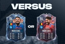 FIFA 22: SBC Dries Mertens Versus - Soluciones para canjear la tarjeta especial