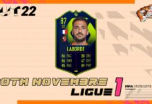 FIFA 22: SBC Gaetan Laborde POTM November Ligue 1 - Requisitos y soluciones