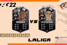 FIFA 22: SBC Kondogbia vs Lucas Vazquez Showdown - Soluciones para desbloquear cartas especiales