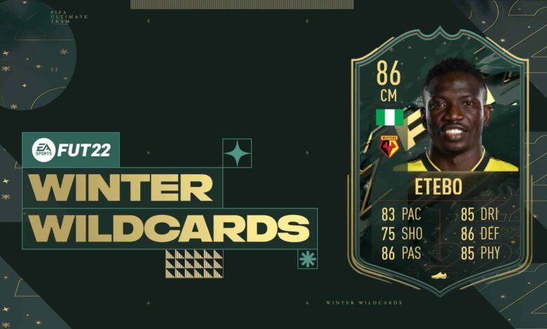 FIFA 22: SBC Oghenekaro Etebo Winter WildCards - Soluciones para canjear la tarjeta Winter Jolly