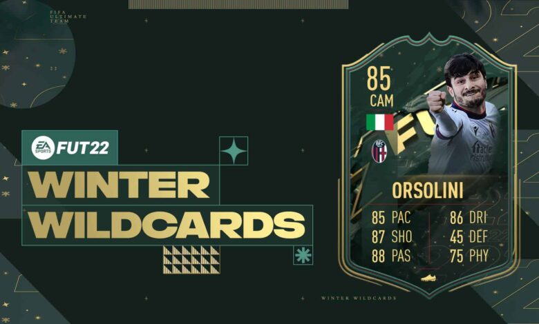 FIFA 22: SBC Riccardo Orsolini Winter WildCards - Soluciones para canjear la Winter Jolly Card