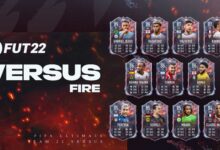 FIFA 22: Squad Versus Fire disponible en paquetes