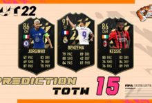 FIFA 22: TOTW 15 - Predicción del nuevo equipo de la semana