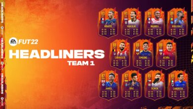 FIFA 22: Team 1 HeadLiners: las cartas de los protagonistas disponibles en FUT