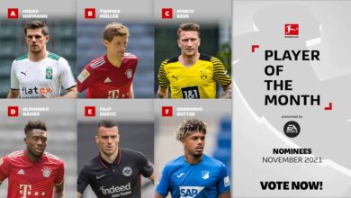 FIFA 22: nominaciones de la Bundesliga de noviembre al POTM