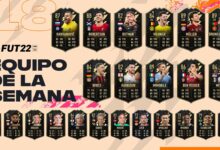 FIFA 22: TOTW 18 - El nuevo equipo de la semana disponible en sobres a partir de las 19:00