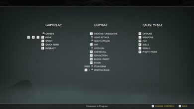 Controles y combinaciones de teclas de God of War para PC