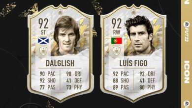 FIFA 22: Dalglish y Luis Figo Icon Prime SBC disponibles