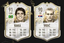 FIFA 22: Kaká y Vidic Icon Prime SBC disponibles