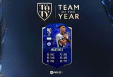 FIFA 22: SBC Lautaro Martinez TOTY Mención de honor - Nuevo desafío de creación de escuadrones presentado