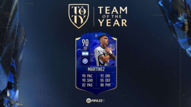 FIFA 22: SBC Lautaro Martinez TOTY Mención de honor - Nuevo desafío de creación de escuadrones presentado