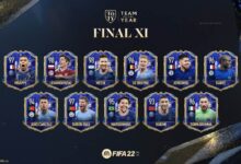 FIFA 22: TOTY - Equipo del año anunciado