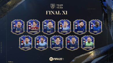 FIFA 22: TOTY - Equipo del año anunciado