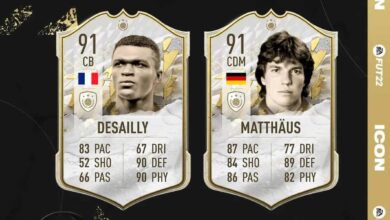 FIFA 22: Disponibili le SBC Icon di Desailly Prime e Matthaus Mid