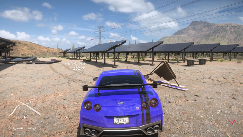 paneles solares en forza horizon 5