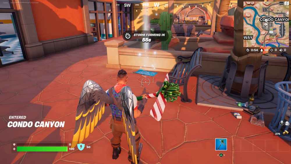 Mapas de Fortnite Battle Bus en el suelo