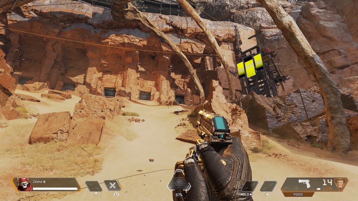 Campo de tiro de Apex Legends Huevo de Pascua