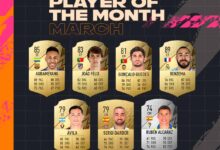 FIFA 22: Nomination POTM di Marzo de La Liga