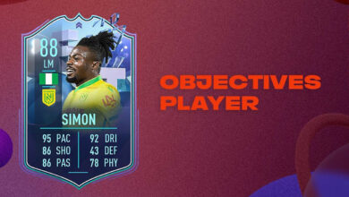 FIFA 22: Obiettivi Moses Simon Fantasy FUT – Disponibile una nuova carta speciale