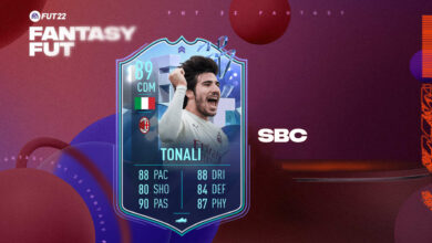 FIFA 22: SBC Sandro Tonali Fantasy FUT – Disponibile una nuova Sfida Creazione Rosa