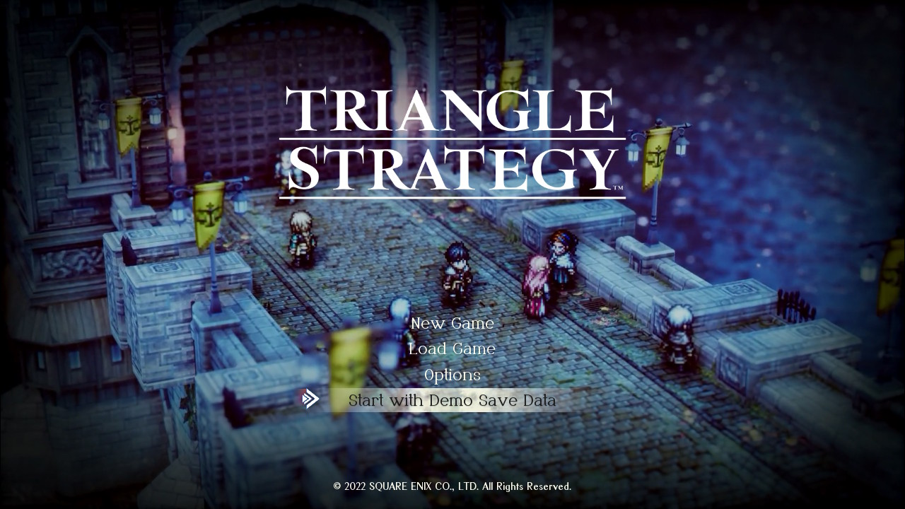 demonstration of triangular strategy project